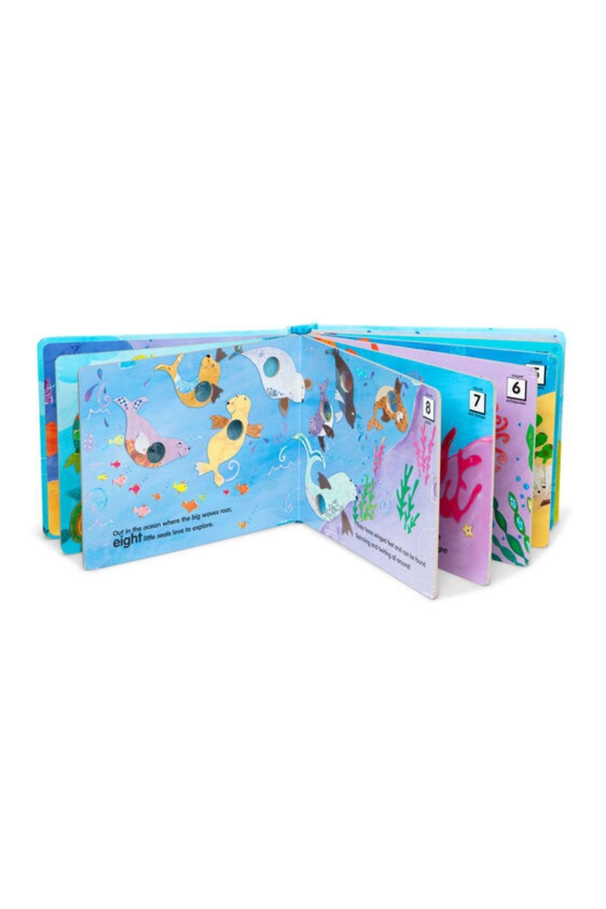 Melissa And Doug Poke-a-dot - Who's In The Ocean, Preschool Activity Educational Pop It Book Age 3 - Swordslife