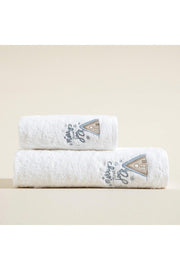 Merry Face Towel 50x90 Cm White - Swordslife