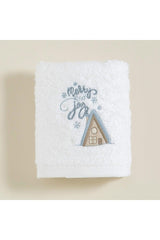 Merry Hand Towel 30x50 Cm White - Swordslife