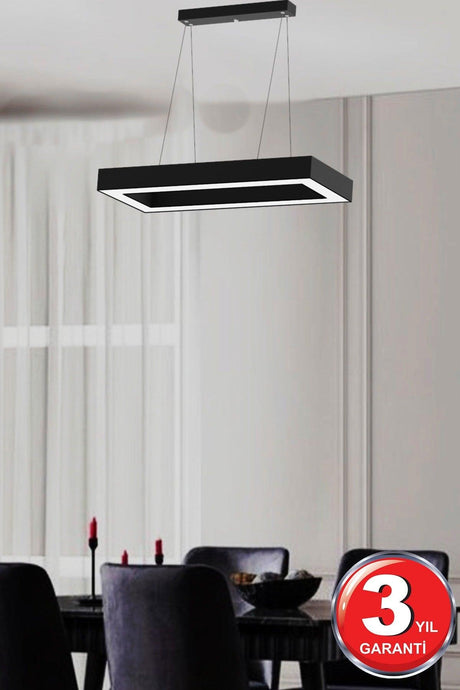 Mesita (Black Case, Daylight) Led Modern Led Chandelier - Swordslife