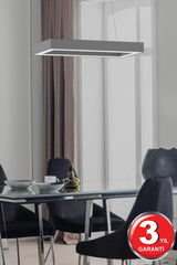 Mesita (Grey Case, White Light) Led Modern Led Chandelier - Swordslife