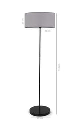 Metal Body Top Cover Floor Lamp Ayd-2620 - Swordslife