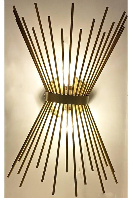 Metal Gold Hedgehog Wall Sconce with Battery - - Swordslife