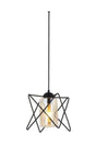 Metal Single Decorative Zigzag Pendant Lamp - Swordslife