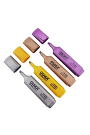 Metallic Highlighter 4 Color Mixed Set Fk