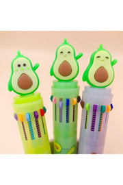Mini Avocado 4 Color Ballpoint Pen - Multi