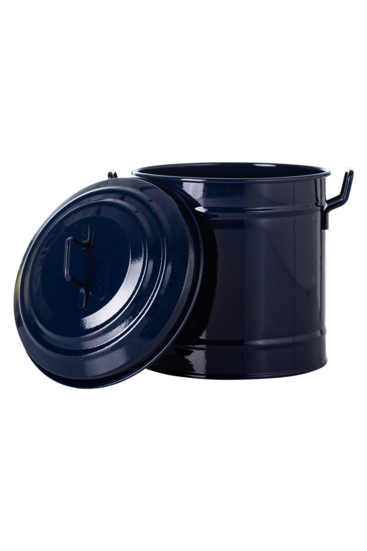 Mini Dustbin Dark Blue 3