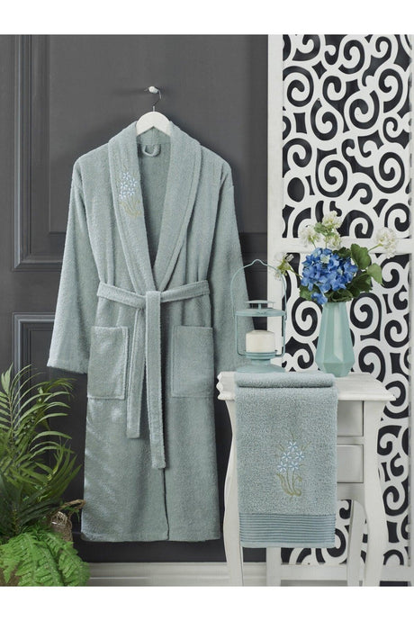 Mint Coffee Towel Bathrobe Set of 4 - Swordslife