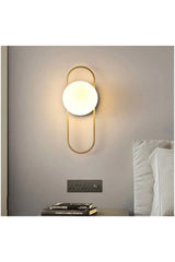 Modern Tumbled White Indoor Glass Wall Sconce - Swordslife