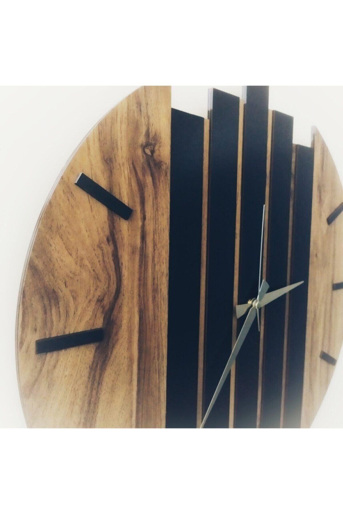 Modern Wooden Wall Clock 50cm - Swordslife