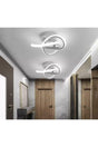 Modern Ceiling Zero Led Chandelier Chrome White Light Led Chandelier - Swordslife