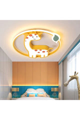 Modern Kids Room Led Giraffe Plafonyer Led Chandelier - Swordslife