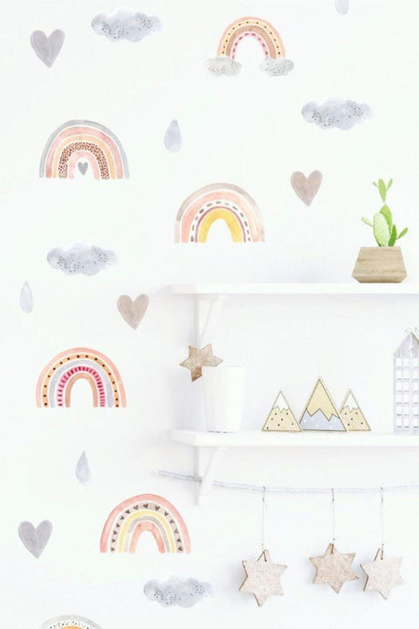 Modern Rainbow Wall Sticker - Swordslife