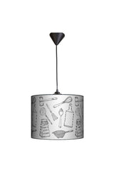 Modern Kitchen Cutlery Patterned Single Pendant Chandelier - Swordslife