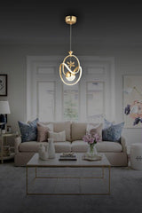 Modern Led Chandelier Gold Led Chandelier - Swordslife