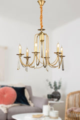 Modern Luxury Countess 6 Chandelier - Swordslife