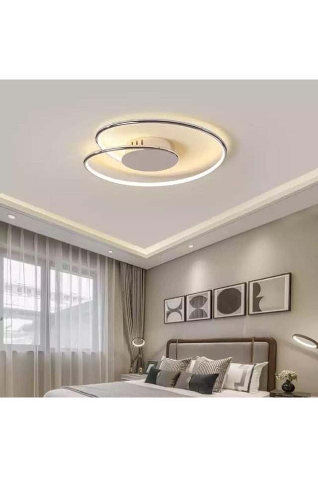 Modern Luxury Design Ceiling Plafonier Chrome Led Chandelier - Swordslife