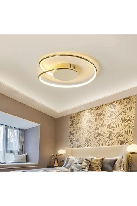 Modern Luxury Design Ceiling Plafonyer Gold Led Chandelier - Swordslife