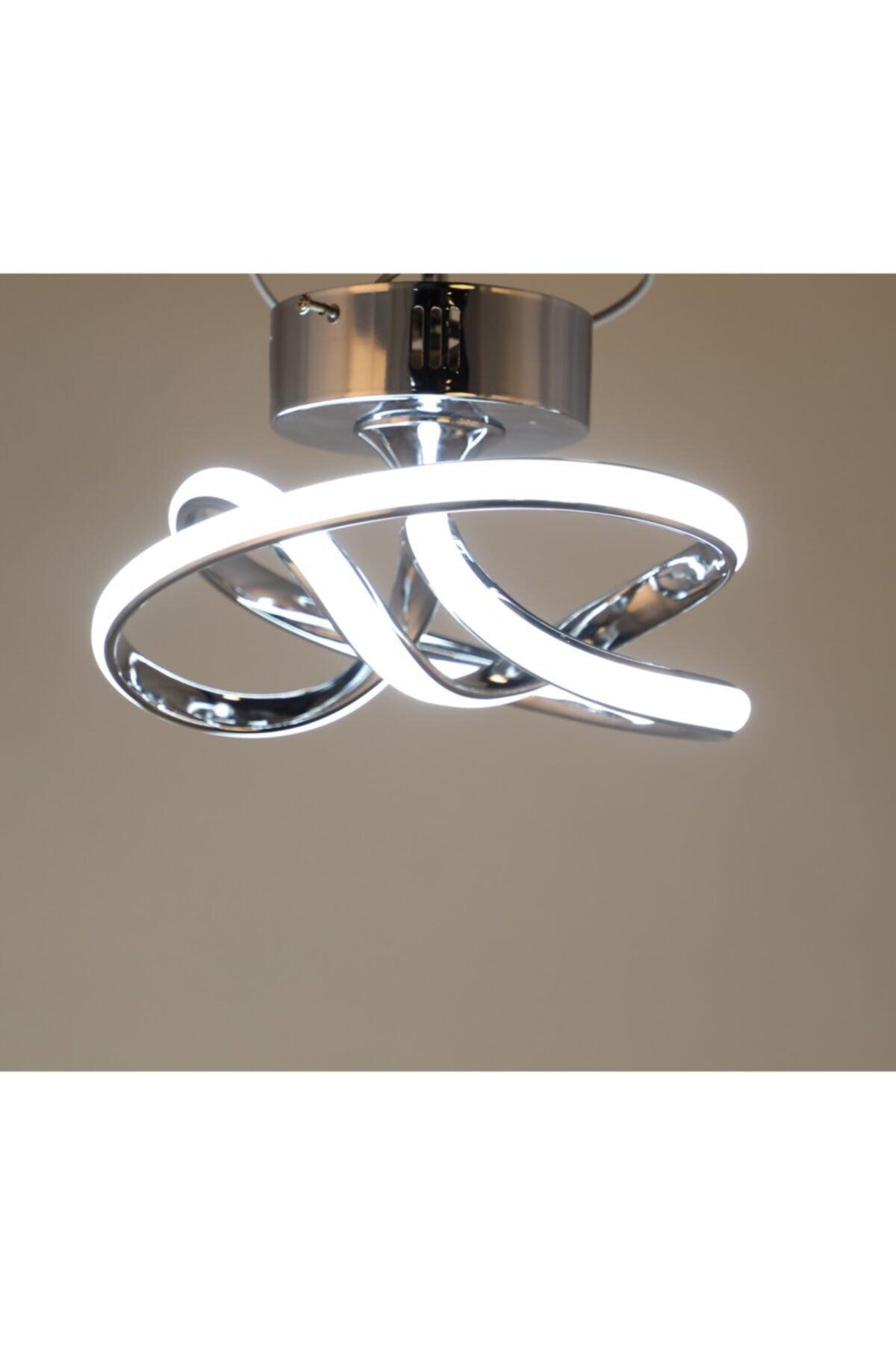 Modern Luxury Plafonyer Stylish Led Chrome Led Chandelier - Swordslife