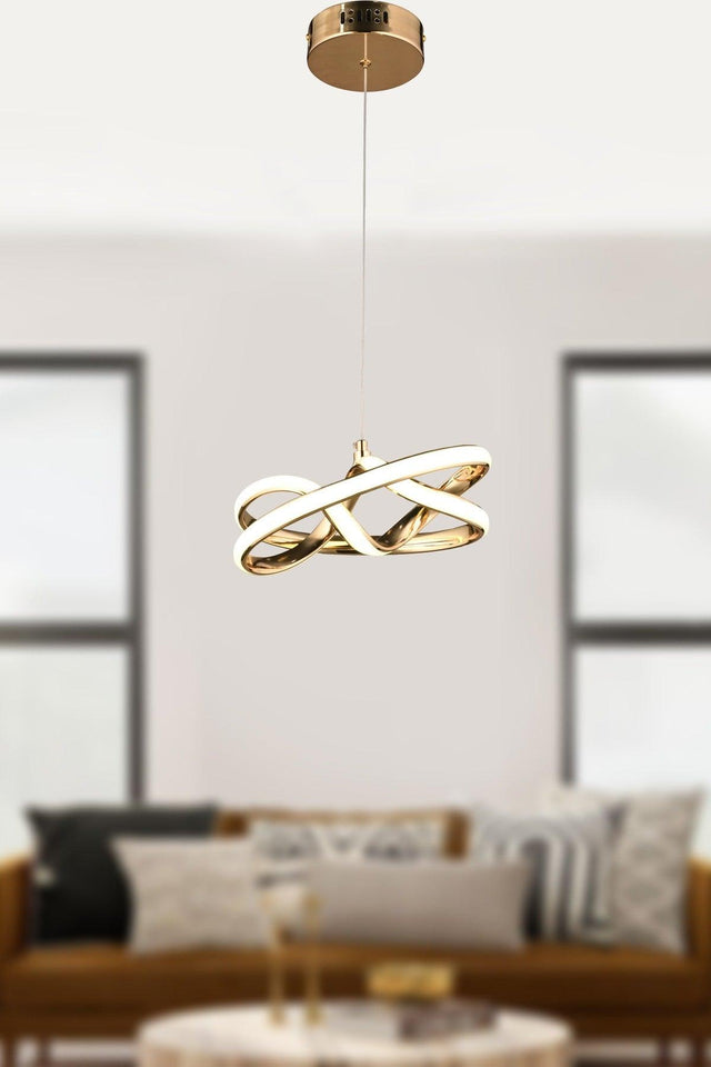 Modern Luxury Pendant Lamp Led Gold Led Chandelier - Swordslife