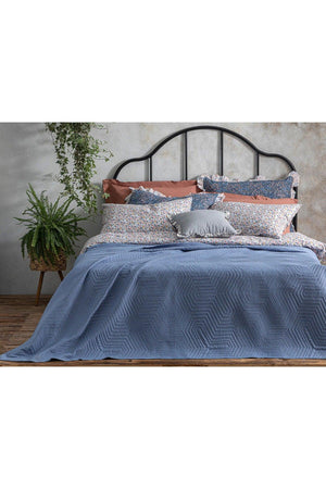 Modern Motion King Size Multi-Purpose Cover 240x220 Cm Blue - Swordslife