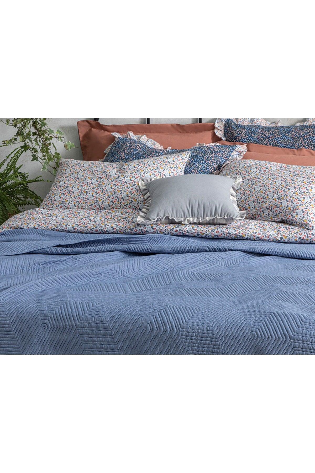 Modern Motion King Size Multi-Purpose Cover 240x220 Cm Blue - Swordslife