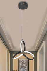 Modern Pendant Lamp Anthracite Case White Light Led Chandelier 1 Year Warranty Led Chandelier - Swordslife