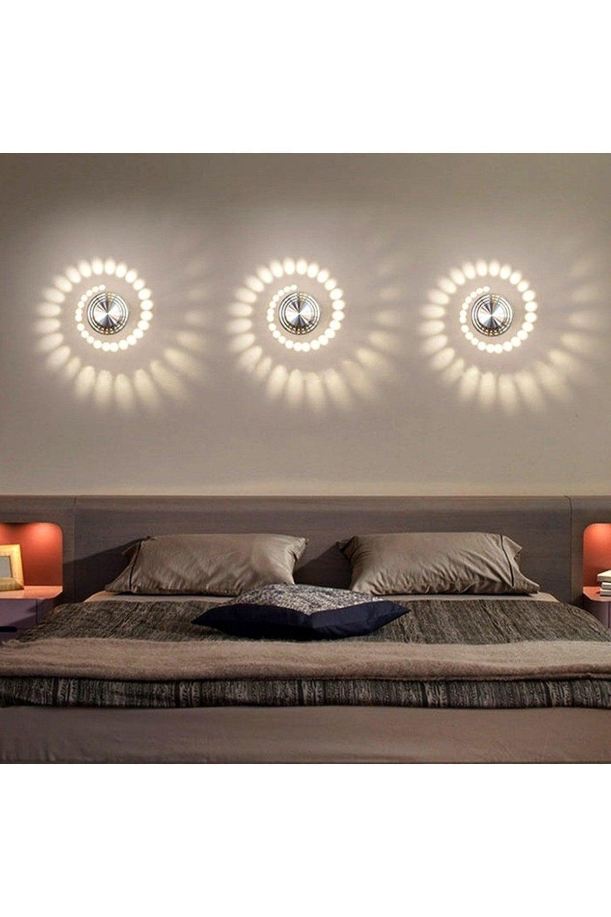 Modern Spiral Led Sconce - Swordslife