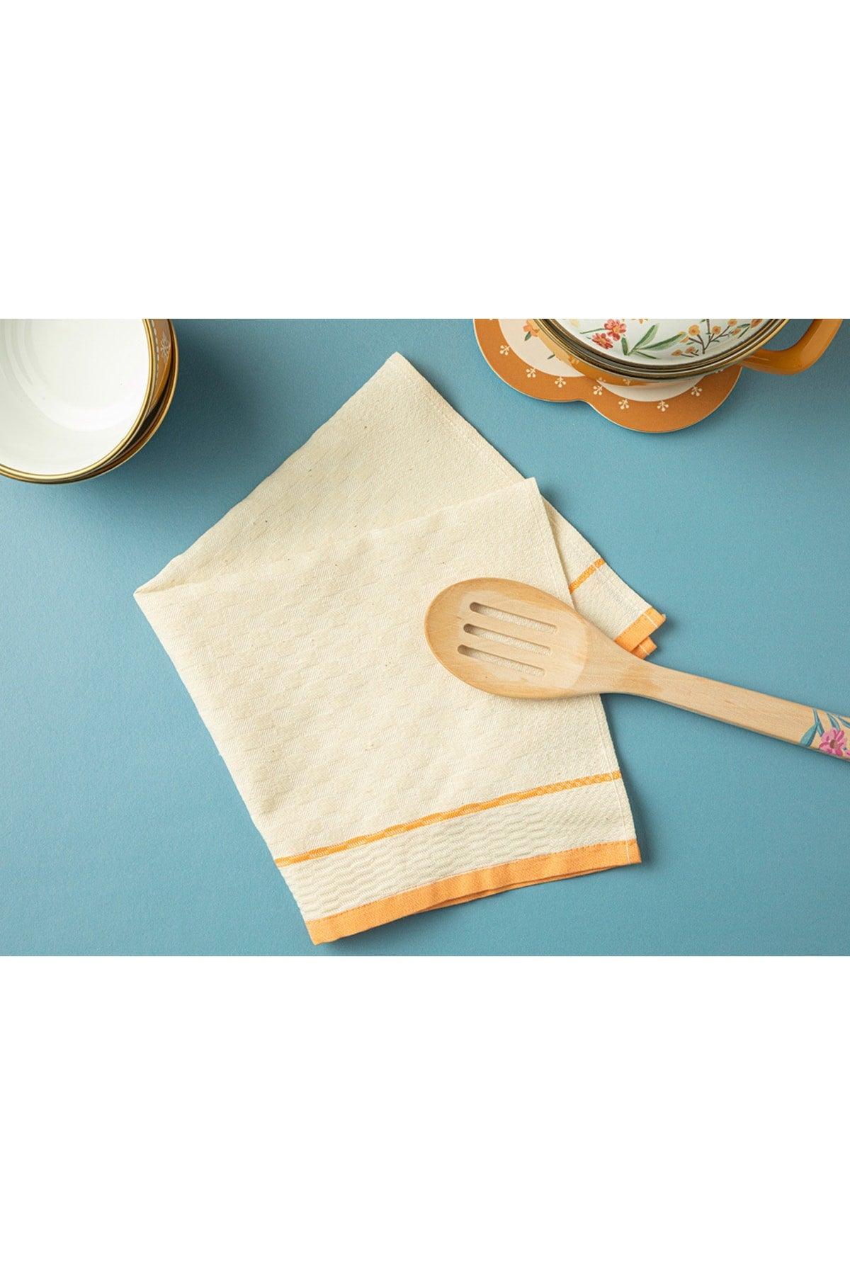 Modern Square Cotton Drying Towel 37x34x10 Cm Orange - Swordslife