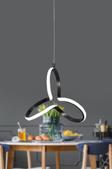 Modern Pendant Led Chandelier Black Case White Light Led Chandelier With 1 Year Warranty - Swordslife