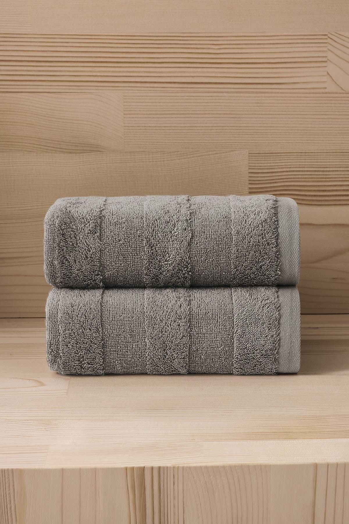 Mons 404 - New Trend, 50x90cm. 2pcs. Premium Towel Set - Swordslife