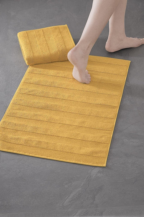 Mons Bathmat 101 - New Trend, 50x75cm. 2pcs. Premium Foot Towel / Bath Mat Set - Swordslife