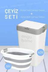 Motek Single Laundry Basket And