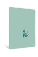 Motivation Notebook Kitten Green