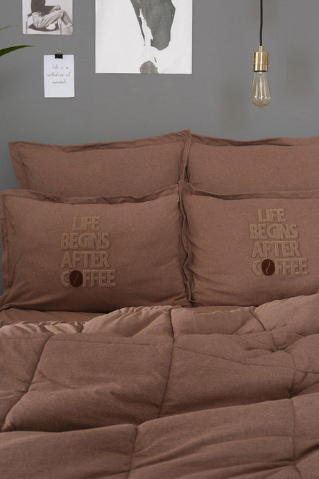 Motto Cotton Comfort Double Brown - Swordslife