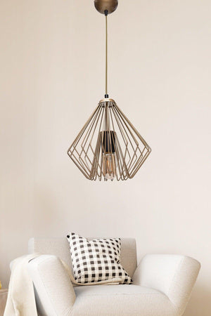 Mudulight Lavie Single Pendant Light Gold Mtla-46 - Swordslife