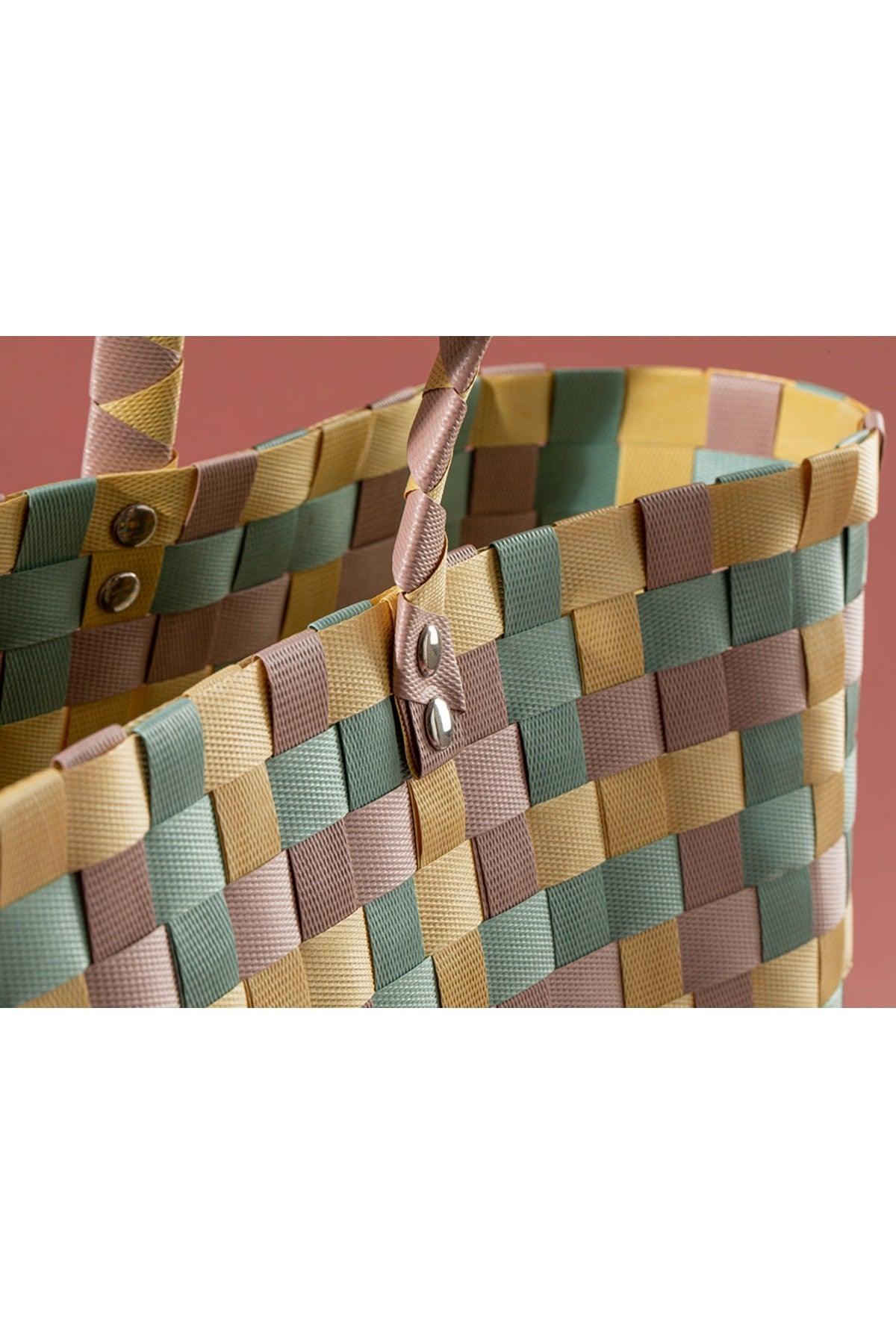 Multi Colors Beach Bag 34*14*32 Cm