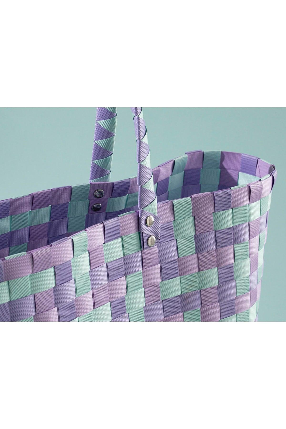 Multi Colors BAG 34*14*32 cm Lilac- Mint - Swordslife