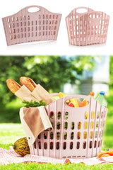 Multifunctional Folding Basket | Foldable Laundry Market Toy Basket 38 Lt - Swordslife