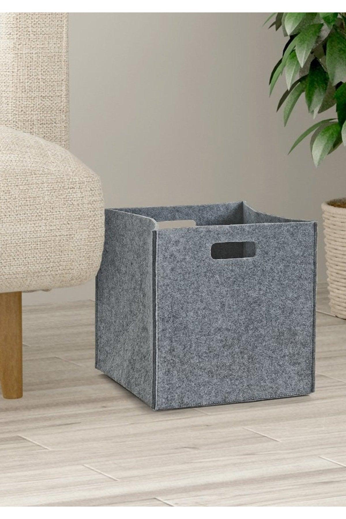 Multi-Purpose Felt Organizer Basket For Wardrobe