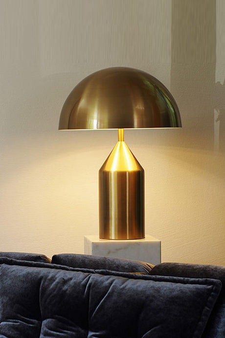 Mushroom Mushroom Metal Table Lamp Lampshade - Swordslife