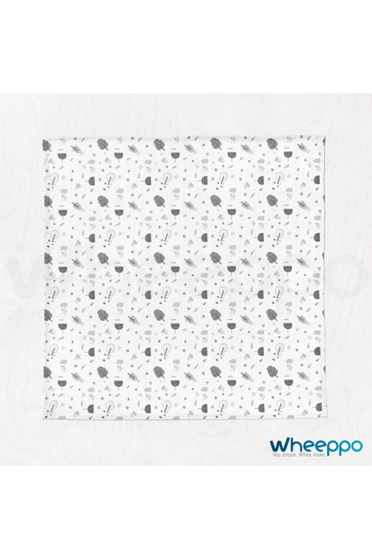 Muslin Baby Blanket Black and White Forest 70*80 - Swordslife