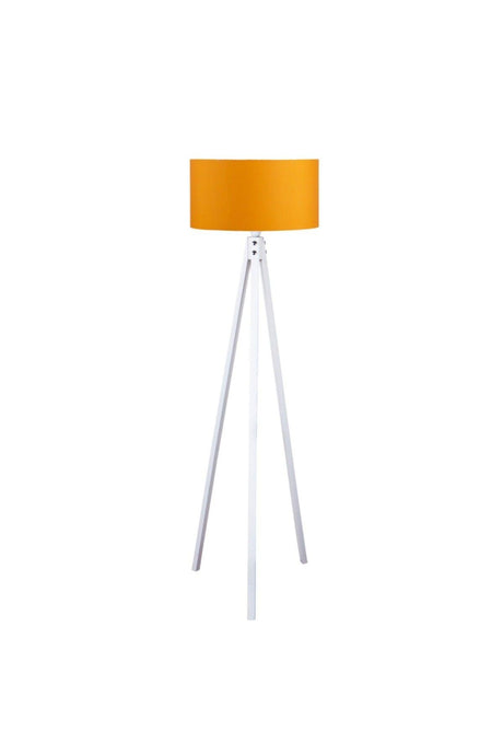 Mustard Headed White Floor Lamp - Swordslife