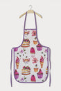 Kitchen Apron Dish Washing Apron Liquid Proof Ice Cream Pattern - Swordslife