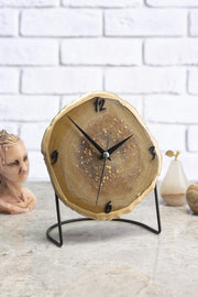 Muyika Diverso Mustard Ecru Decorative Table