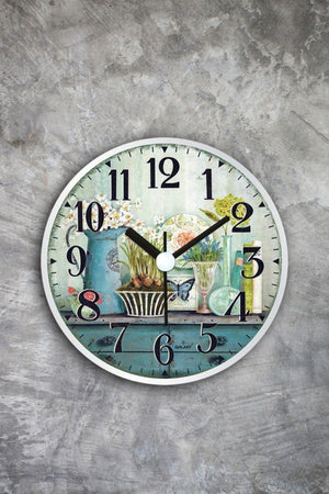 Muyika Kiely Magnetic Flowered Fiore Refrigerator Clock 11 Cm Bds-y - Swordslife
