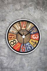 Muyika Kiely Magnetic Numeral Coffee Wheel Refrigerator Clock 11 Cm Bds-y - Swordslife
