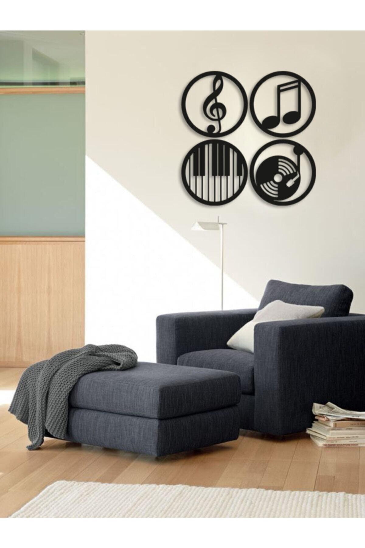 Musical Note Wooden Mdf Decorative Table - Swordslife