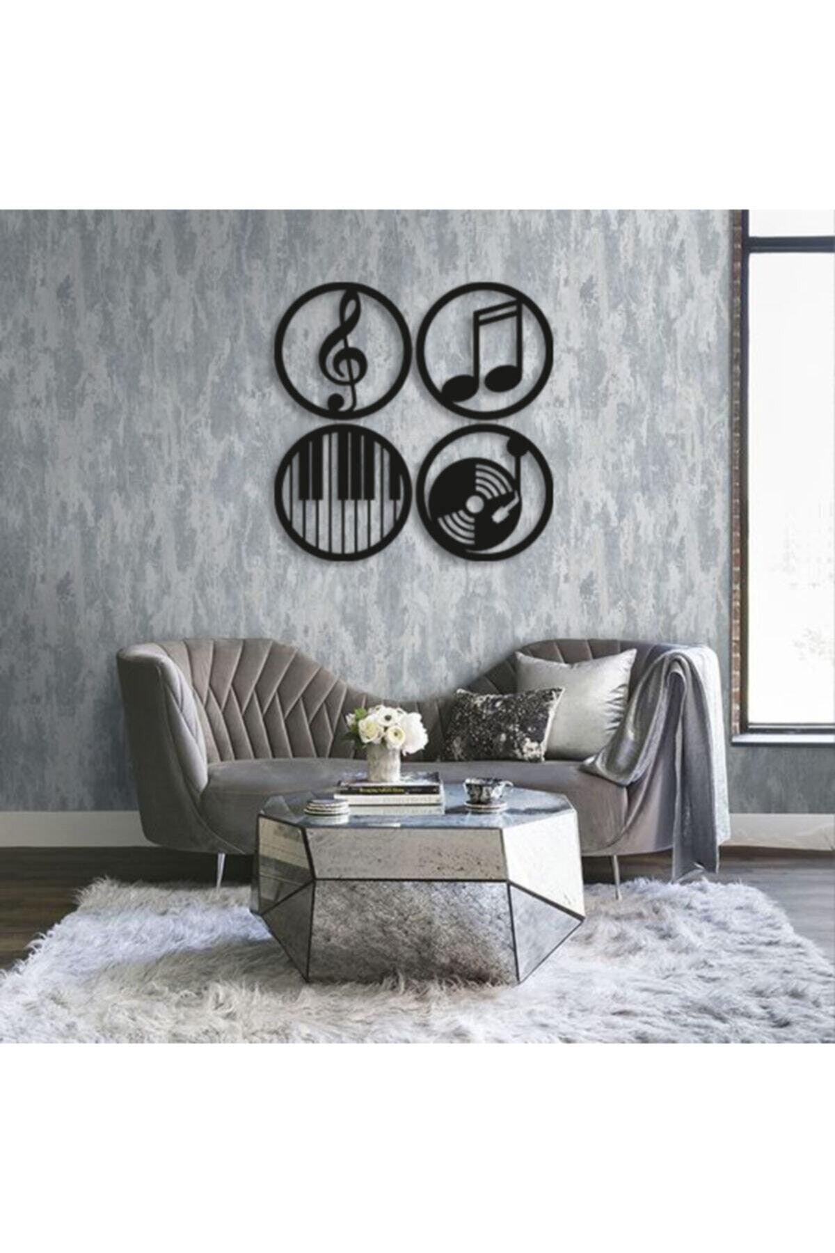 Musical Note Wooden Mdf Decorative Table - Swordslife