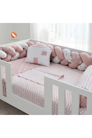 My Home Eco Pink Knitted Montessori Sleeping Set - Swordslife